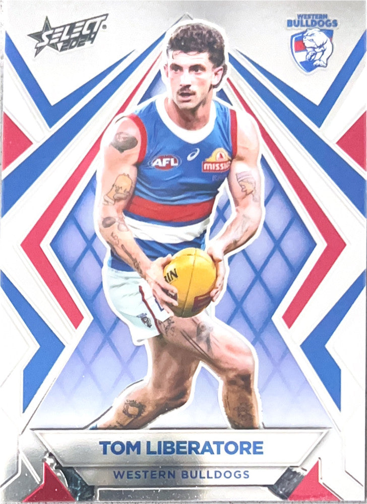 Tom Liberatore #L174 Western Bulldogs | Luminous 2024 Select AFL Footy Stars