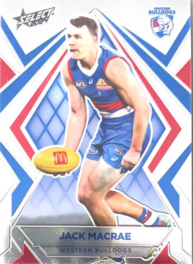 Jackson Macrae #L175 Western Bulldogs | Luminous 2024 Select AFL Footy Stars