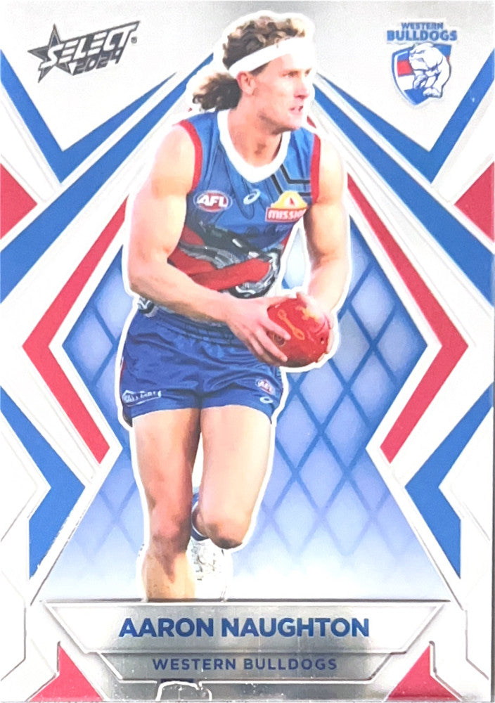 Aaron Naughton #L176 Western Bulldogs | Luminous 2024 Select AFL Footy Stars
