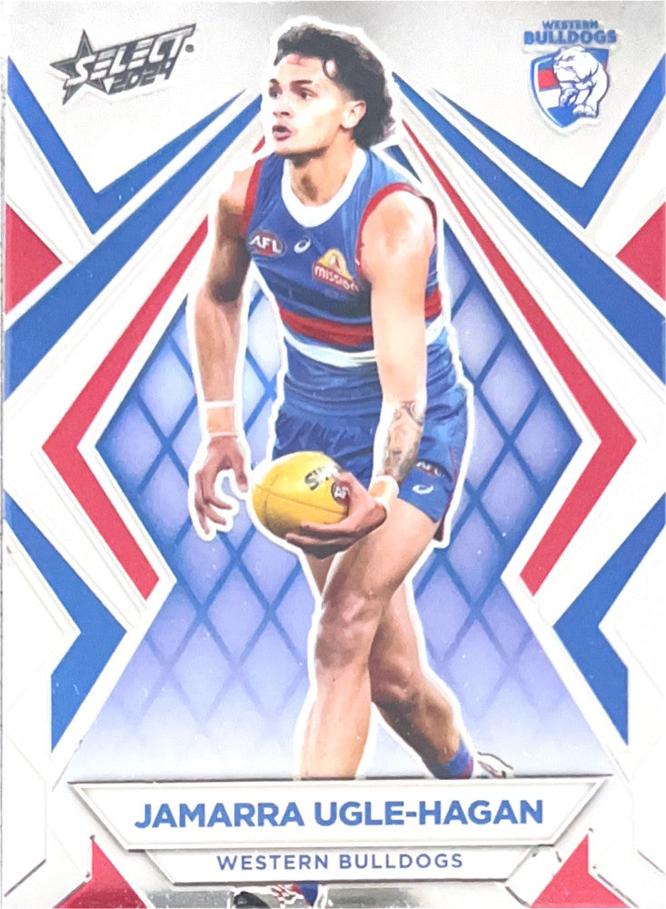 Jamarra Ugle-Hagan #L179 Western Bulldogs | Luminous 2024 Select AFL Footy Stars