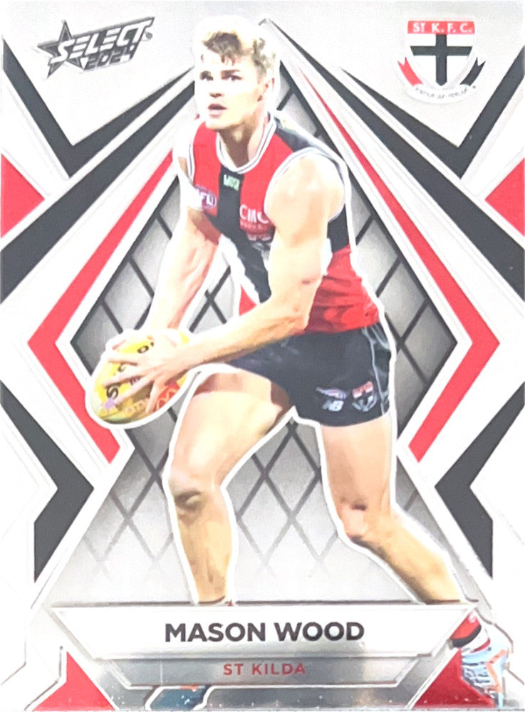 Mason Wood #L150 St. Kilda Saints | Luminous 2024 Select AFL Footy Stars