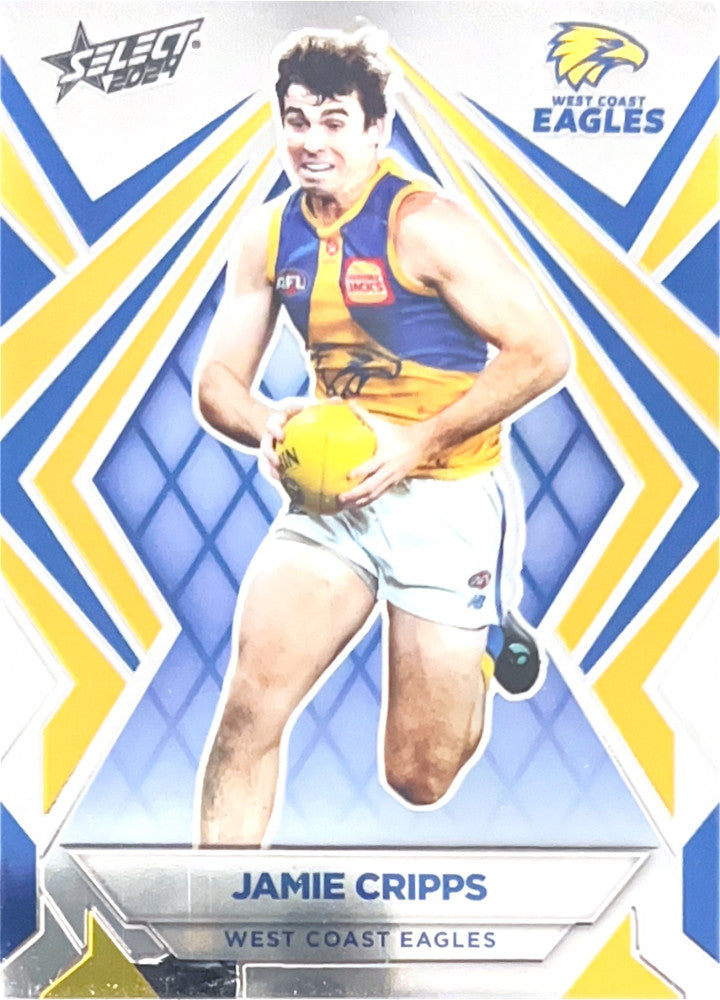 Jamie Cripps #L162 West Coast Eagles | Luminous 2024 Select AFL Footy Stars