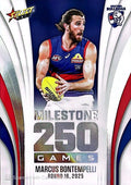 Marcus Bontempelli #MG104 Western Bulldogs | 2026 Select AFL Footy Stars - Milestone Games