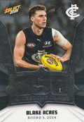Blake Acres #MG14 Carlton Blues | 2025 Select AFL Footy Stars - Milestone Games