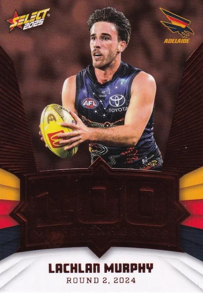 Lachlan Murphy #MG1 Adelaide Crows | 2025 Select AFL Footy Stars - Milestone Games
