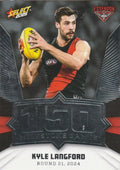 Kyle Langford #MG33 Essendon Bombers | 2025 Select AFL Footy Stars - Milestone Games