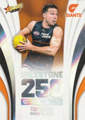 Toby Greene #MG45 Greater Western Sydney Giants | 2026 Select AFL Footy Stars - Milestone Games