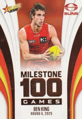 Ben King #MG48 Gold Coast Suns | 2026 Select AFL Footy Stars - Milestone Games