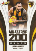 Jarman Impey #MG56 Hawthorn Hawks | 2026 Select AFL Footy Stars - Milestone Games
