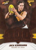 Jack Scrimshaw #MG59 Hawthorn Hawks | 2025 Select AFL Footy Stars - Milestone Games