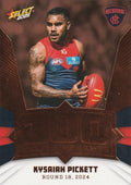 Kysaiah Pickett #MG64 Melbourne Demons | 2025 Select AFL Footy Stars - Milestone Games