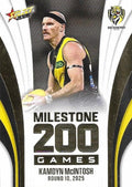 Kamdyn McIntosh #MG78 Richmond Tigers | 2026 Select AFL Footy Stars - Milestone Games