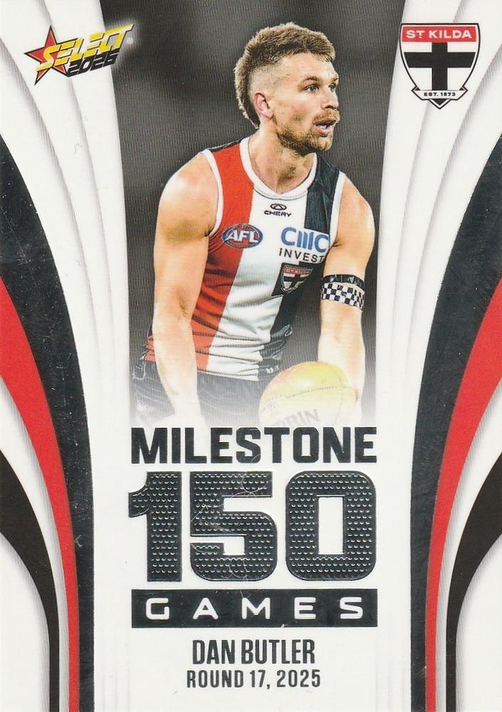 Dan Butler #MG84 St. Kilda Saints | 2026 Select AFL Footy Stars - Milestone Games