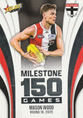 Mason Wood #MG86 St. Kilda Saints | 2026 Select AFL Footy Stars - Milestone Games
