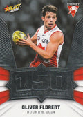 Oliver Florent #MG88 Sydney Swans | 2025 Select AFL Footy Stars - Milestone Games