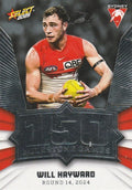 Will Hayward #MG89 Sydney Swans | 2025 Select AFL Footy Stars - Milestone Games