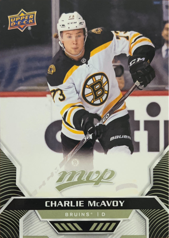 Charlie McAvoy #30 Boston Bruins | 2020-21 Upper Deck MVP
