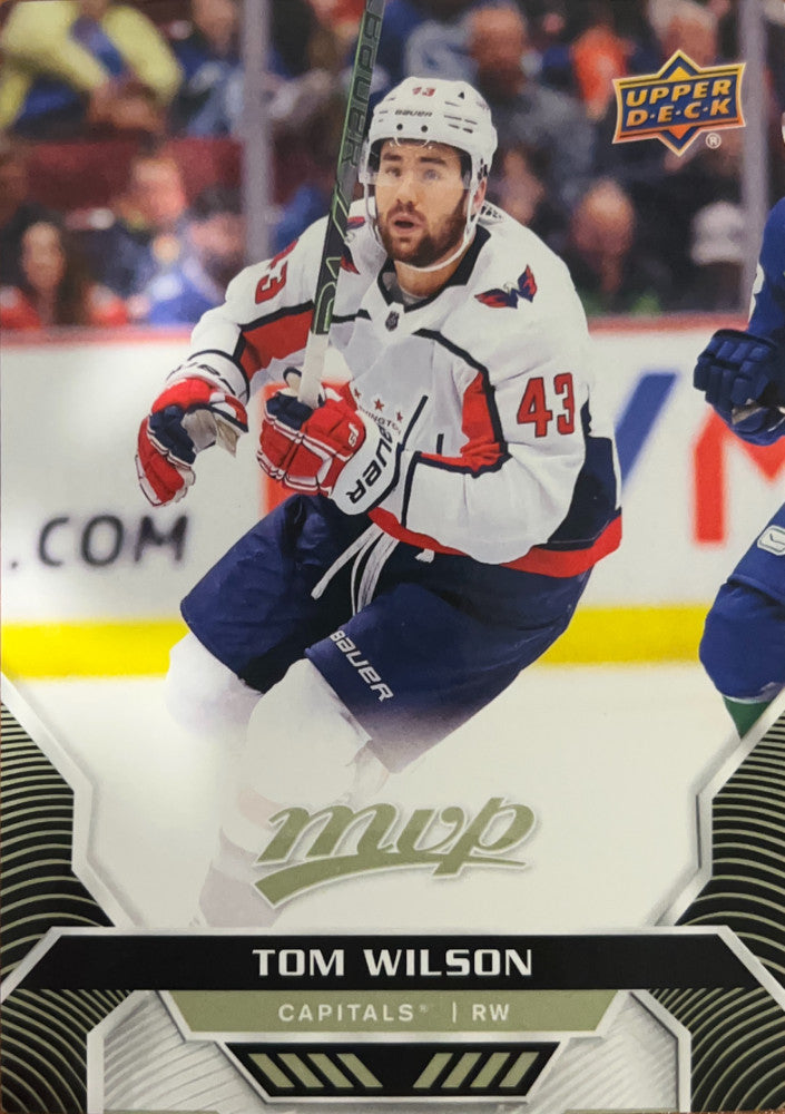 Tom Wilson #75 Washington Capitals | 2020-21 Upper Deck MVP