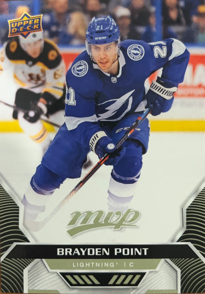 Brayden Point #91 Tampa Bay Lightning | 2020-21 Upper Deck MVP