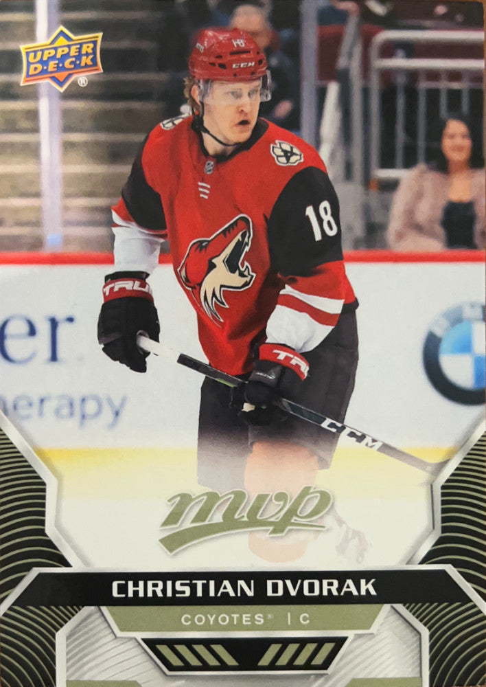 Christian Dvorak #103 Arizona Coyotes | 2020-21 Upper Deck MVP