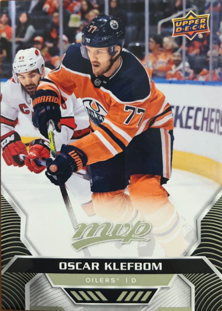 Oscar Klefbom #119 Edmonton Oilers | 2020-21 Upper Deck MVP