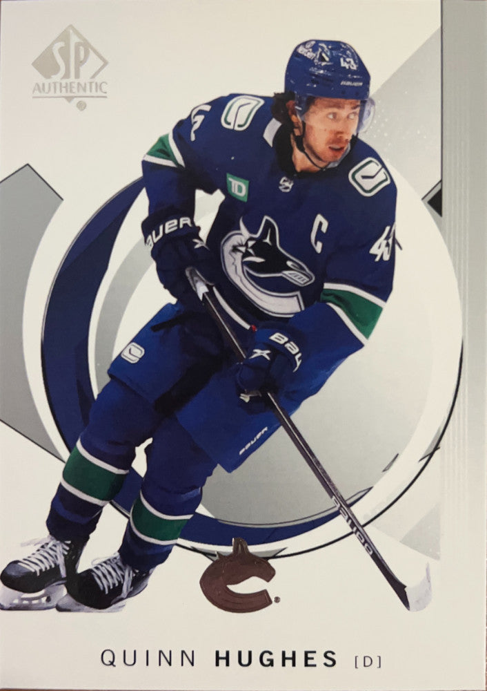 Quinn Hughes #90 Vancouver Canucks | 2024-25 SP Authentic