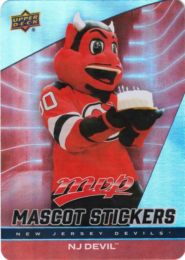 NJ Devil #MS-16 New Jersey Devils | 2025-26 Upper Deck MVP Mascot Stickers