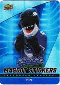 Fin #MS-26 Vancouver Canucks | 2025-26 Upper Deck MVP Mascot Stickers
