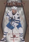 Tomas Hertl #MT-17 San Jose Sharks | 2023-24 Upper Deck MVP 20th Anniversary MVP Talent