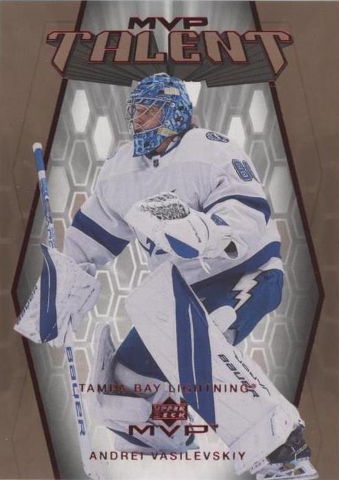 Andrei Vasilevskiy #MT-19 Tampa Bay Lightning | 2023-24 Upper Deck MVP 20th Anniversary MVP Talent