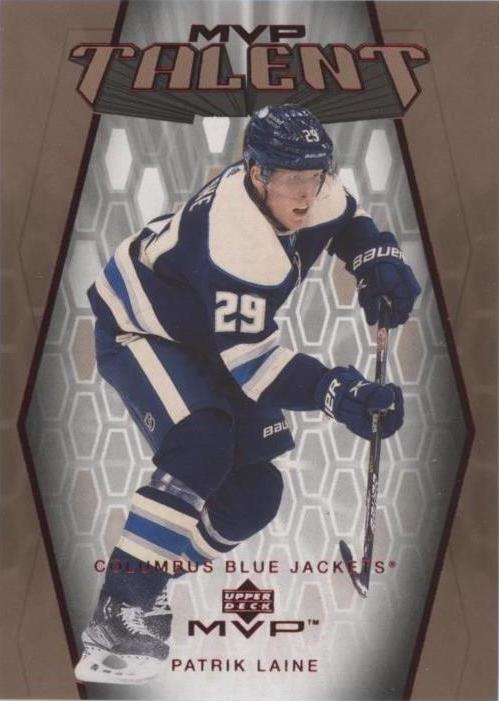 Patrik Laine #MT-22 Columbus Blue Jackets | 2023-24 Upper Deck MVP 20th Anniversary MVP Talent