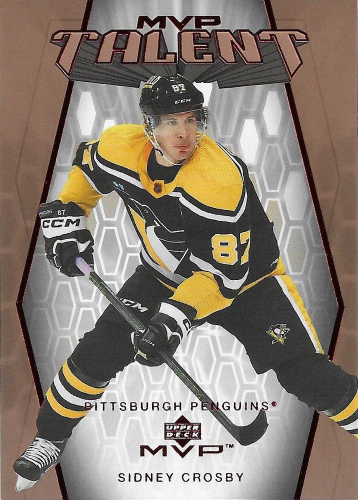 Sidney Crosby #MT-27 Pittsburgh Penguins | 2023-24 Upper Deck MVP 20th Anniversary MVP Talent