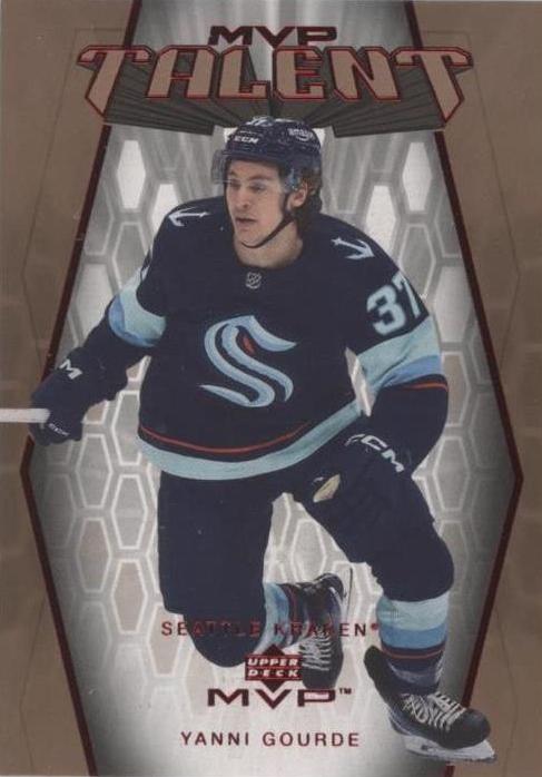 Yanni Gourde #MT-44 Seattle Kraken | 2023-24 Upper Deck MVP 20th Anniversary MVP Talent