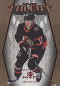 Tim Stutzle #MT-48 Ottawa Senators | 2023-24 Upper Deck MVP 20th Anniversary MVP Talent