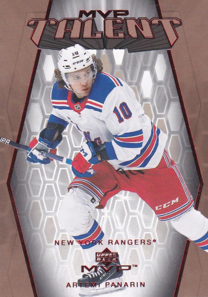 Artemi Panarin #MT-50 New York Rangers | 2023-24 Upper Deck MVP 20th Anniversary MVP Talent
