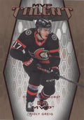 Ridly Greig #MT-52 Ottawa Senators | 2023-24 Upper Deck MVP 20th Anniversary MVP Talent