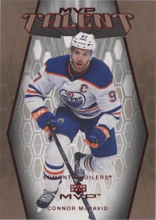 Connor McDavid #MT-53 Edmonton Oilers | 2023-24 Upper Deck MVP 20th Anniversary MVP Talent
