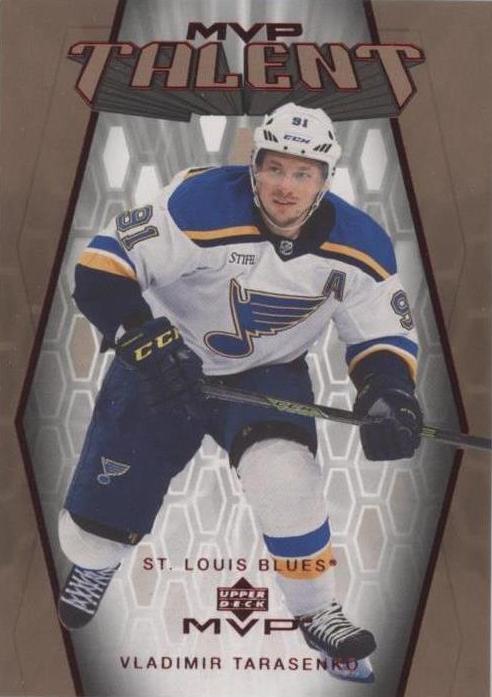 Vladimir Tarasenko #MT-58 St. Louis Blues | 2023-24 Upper Deck MVP 20th Anniversary MVP Talent