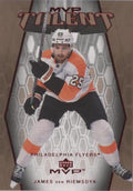 James van Riemsdyk #MT-64 Philadelphia Flyers | 2023-24 Upper Deck MVP 20th Anniversary MVP Talent