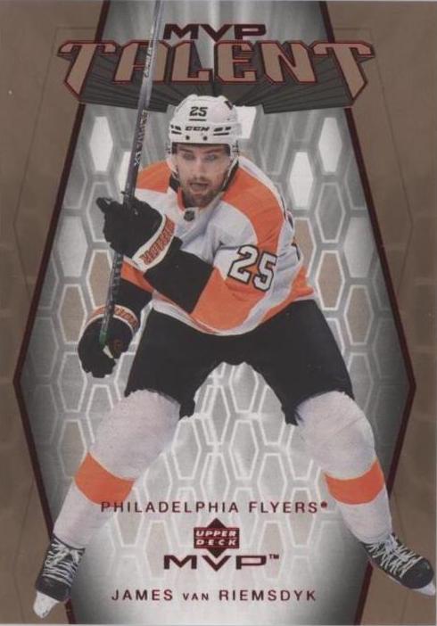 James van Riemsdyk #MT-64 Philadelphia Flyers | 2023-24 Upper Deck MVP 20th Anniversary MVP Talent
