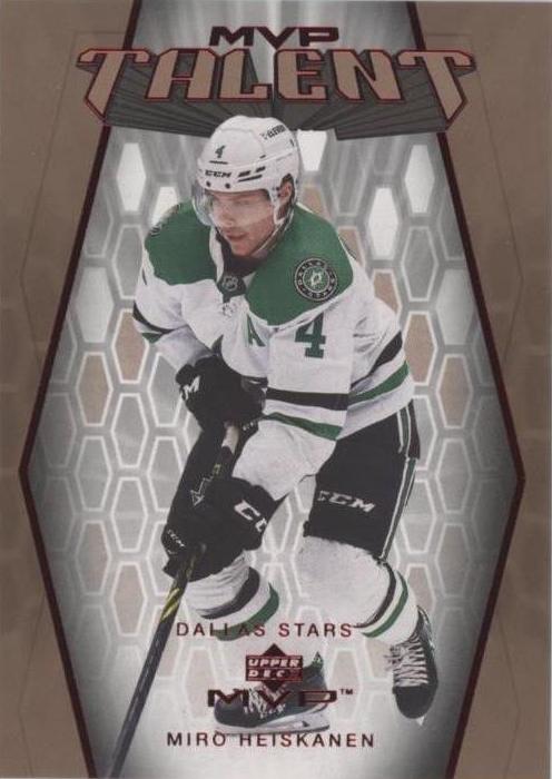 Miro Heiskanen #MT-73 Dallas Stars | 2023-24 Upper Deck MVP 20th Anniversary MVP Talent
