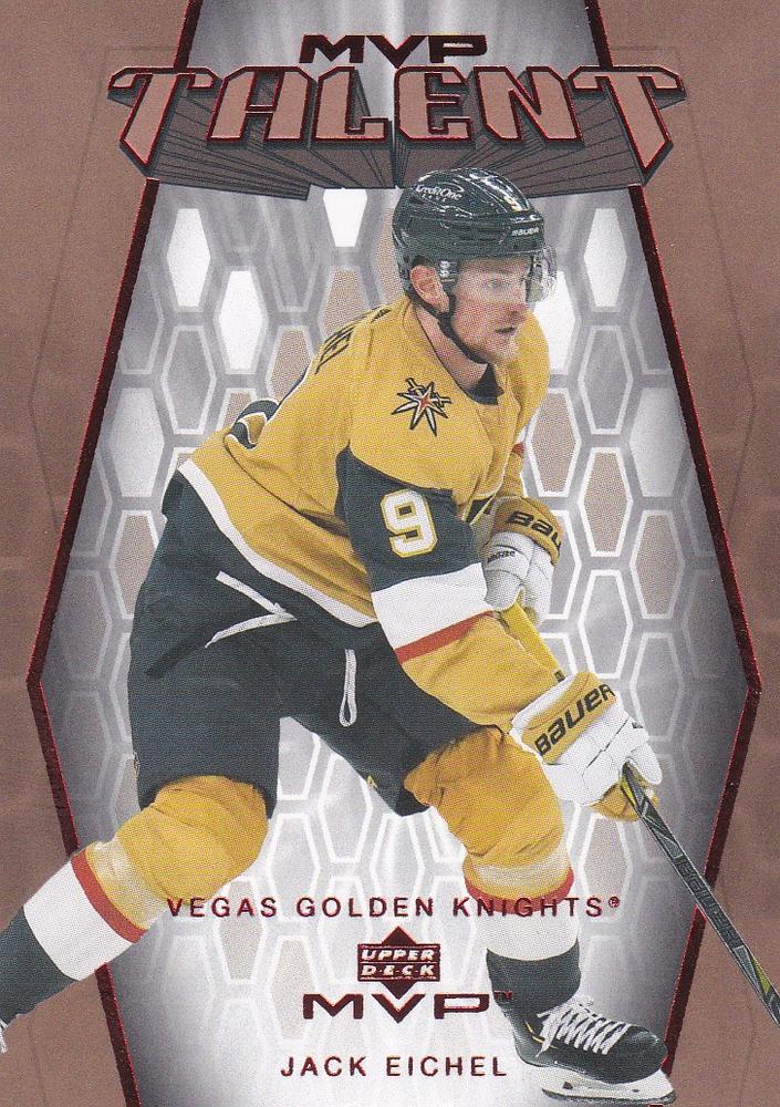 Jack Eichel #MT-78 Vegas Golden Knights | 2023-24 Upper Deck MVP 20th Anniversary MVP Talent