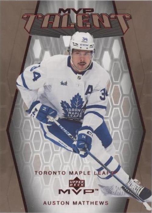 Auston Matthews #MT-7 Toronto Maple Leafs | 2023-24 Upper Deck MVP 20th Anniversary MVP Talent