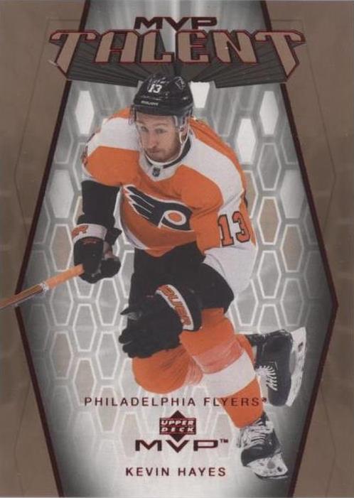 Kevin Hayes #MT-80 Philadelphia Flyers | 2023-24 Upper Deck MVP 20th Anniversary MVP Talent