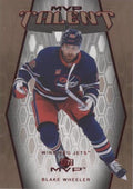 Blake Wheeler #MT-81 Winnipeg Jets | 2023-24 Upper Deck MVP 20th Anniversary MVP Talent