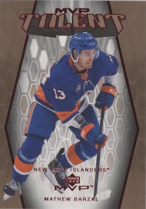 Mathew Barzal #MT-84 New York Islanders | 2023-24 Upper Deck MVP 20th Anniversary MVP Talent