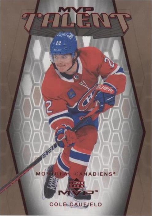 Cole Caufield #MT-87 Montreal Canadiens | 2023-24 Upper Deck MVP 20th Anniversary MVP Talent