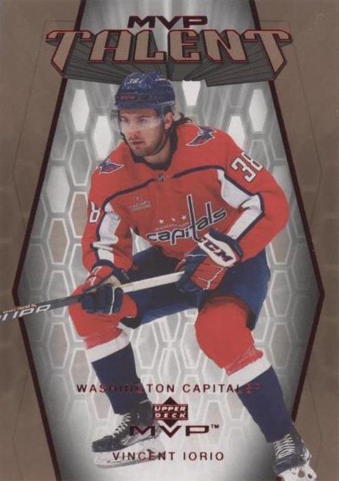 Vincent Iorio #MT-91 Washington Capitals | 2023-24 Upper Deck MVP 20th Anniversary MVP Talent