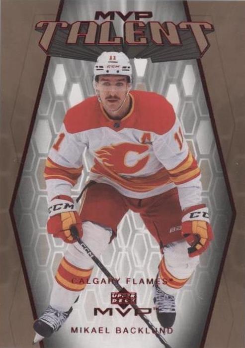 Mikael Backlund #MT-94 Calgary Flames | 2023-24 Upper Deck MVP 20th Anniversary MVP Talent