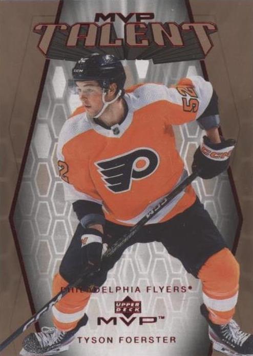 Tyson Foerster #MT-97 Philadelphia Flyers | 2023-24 Upper Deck MVP 20th Anniversary MVP Talent